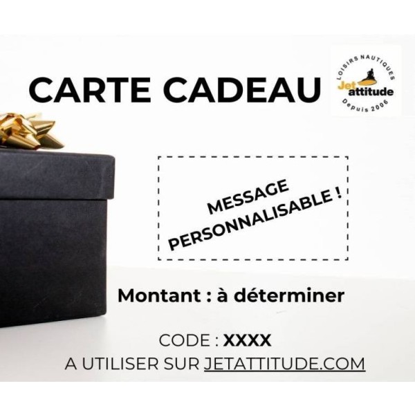 Chèque Cadeau Jetattitude à partir de 10€