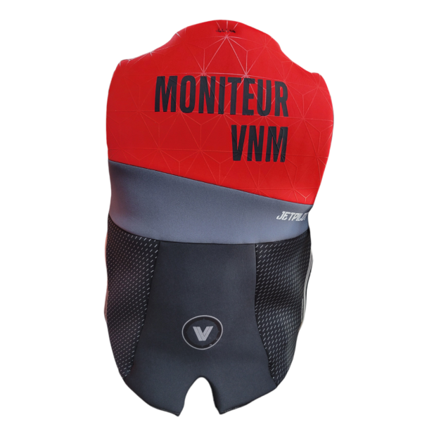 Gilet floqué moniteur