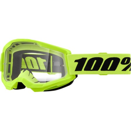 Masque 100% Strata 2 Jaune Fluo