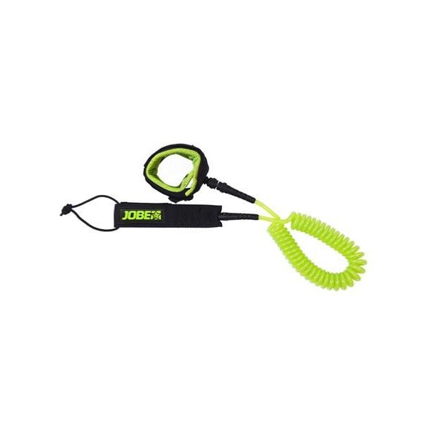 Leash pour paddle 10FT Jobe vert citron 