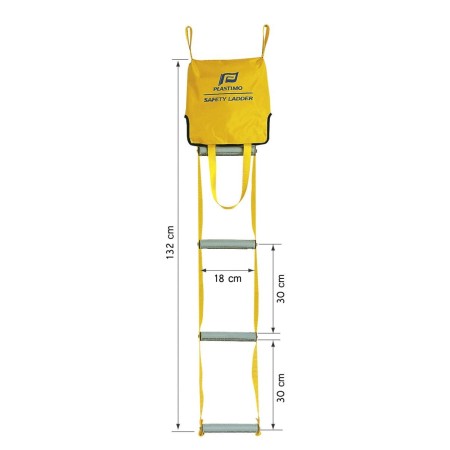 Echelle de secours pour bateau  4 échelons 29008