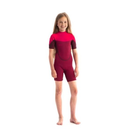 Combinaison shorty jet ski Enfant 2mm - Jobe Boston HOT PINK 303621007